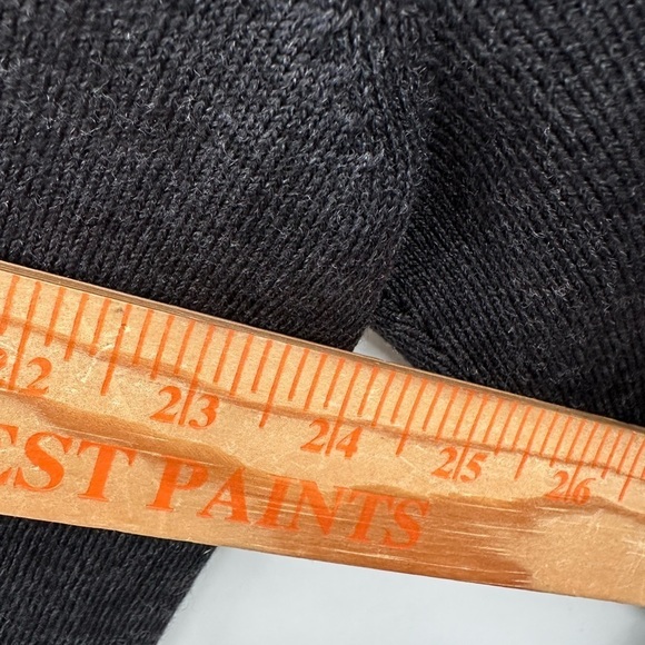 BROOKS BROTHERS 346 MERINO WOOL Men grey V Neck gorpcocre preppy sweater LARGE - Picture 9 of 13